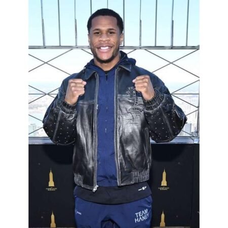 Devin Haney Studded Jacket