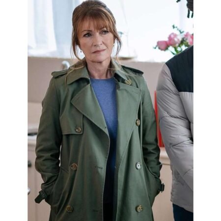 Jane Seymour Green Coat