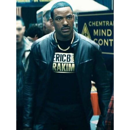 Laz Alonso Leather Jacket