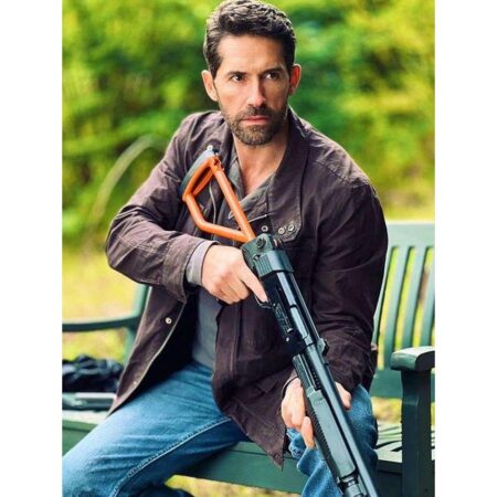 Scott Adkins Brown Jacket