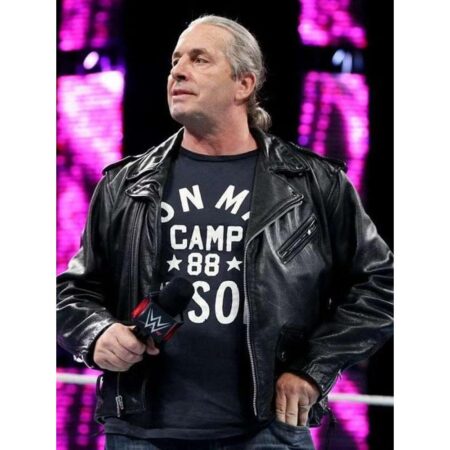 Bret Hart Leather Jacket