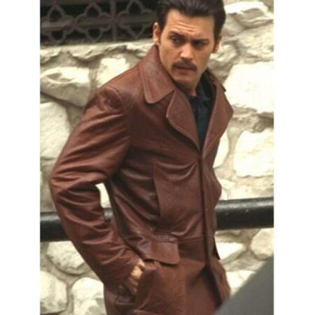 Johnny Depp Brown Jacket