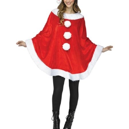 Christmas Santa Poncho